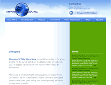 Tablet Screenshot of airwaterworldusa.com